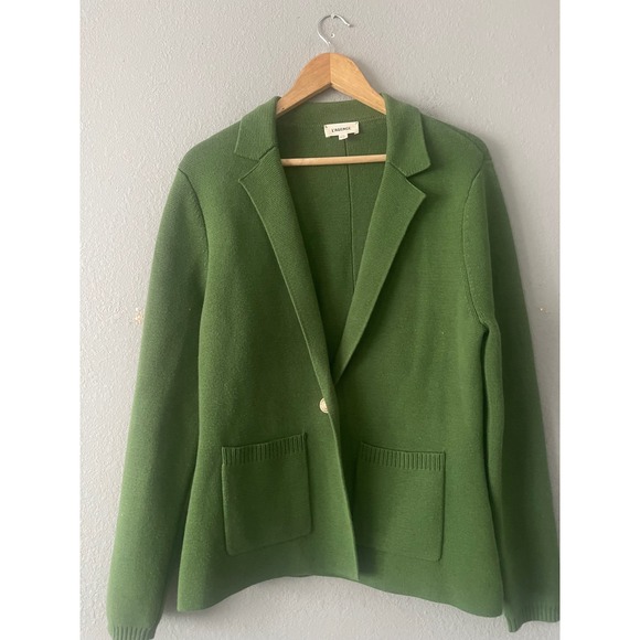 L'AGENCE Lacey Knit Blazer - - Picture 6 of 12